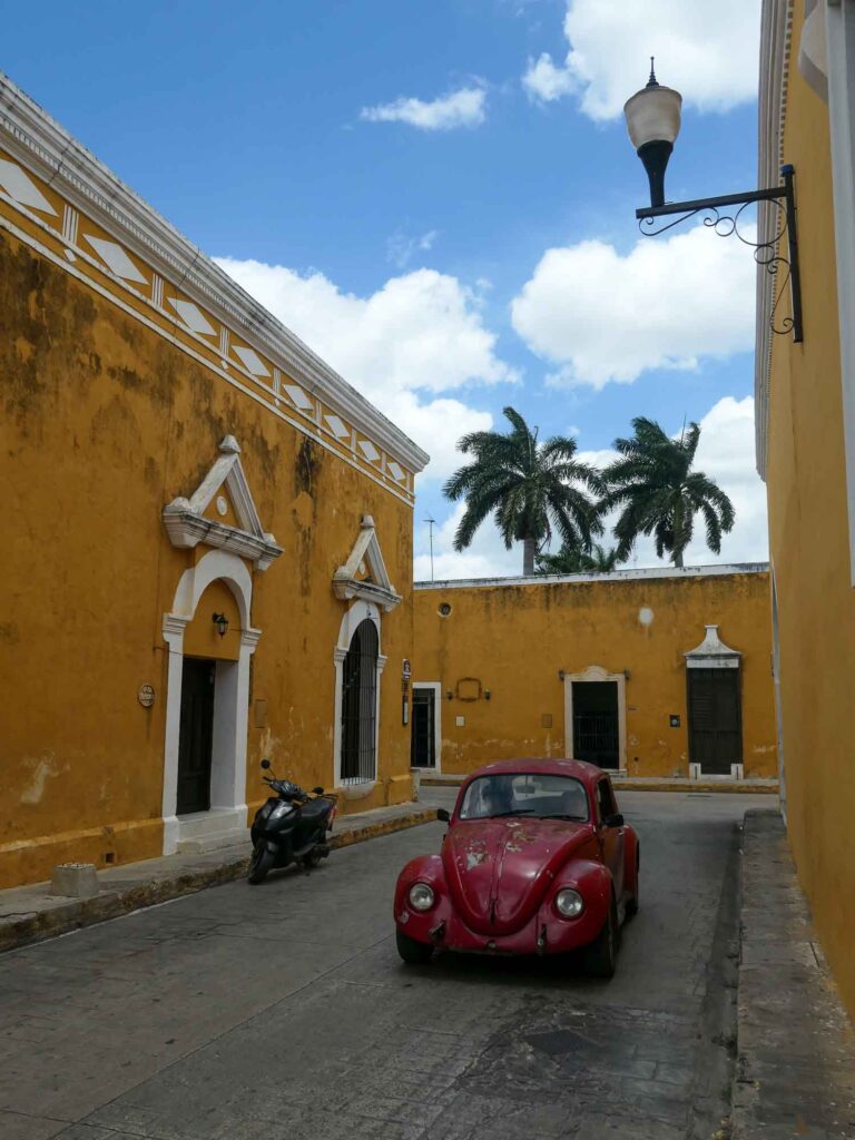 Unterwegs in der gelben Stadt Izamal. Foto: Lisa Freudlsperger