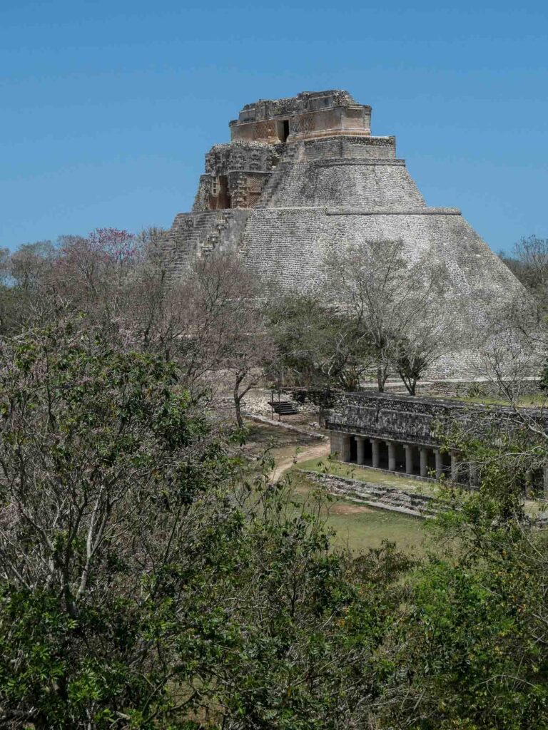 Blick auf Uxmal Foto: Lisa Freudlsperger