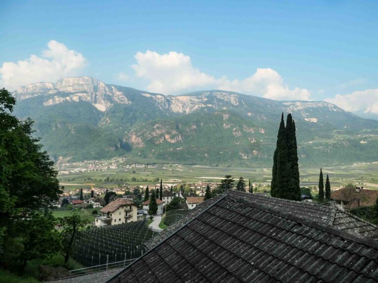 Blick über ein Bergdorf in Südtirol Foto: Lisa Freudlsperger